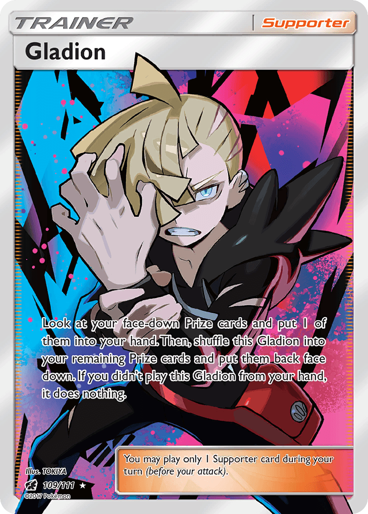 Carta Pokémon Gladion 109