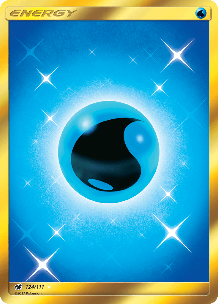 Carta Pokémon Water Energy 124