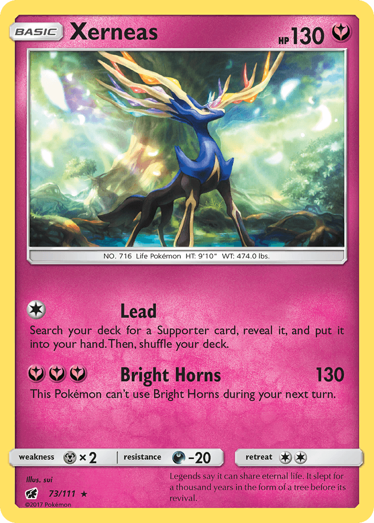 Carta Pokémon Xerneas 73