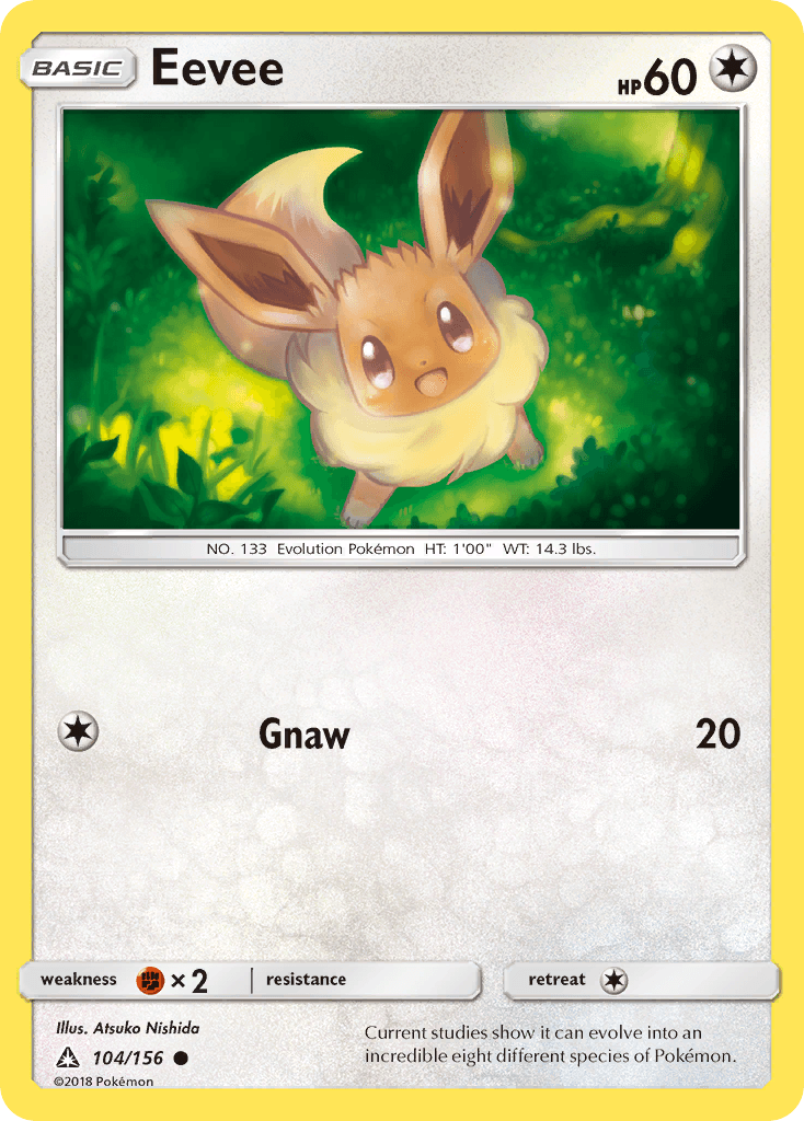 Carta Pokémon Eevee 104