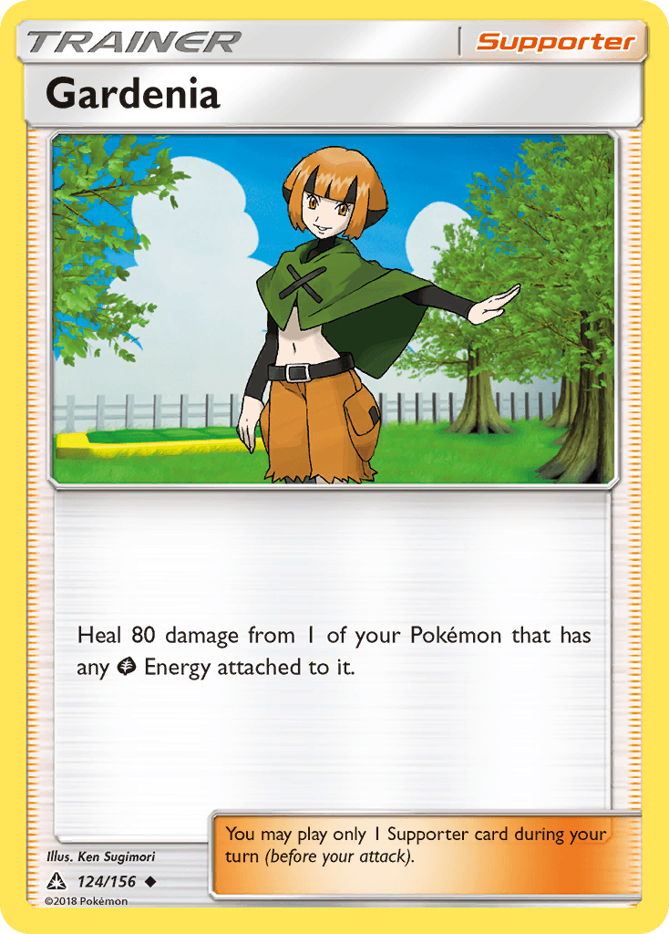 Carta Pokémon Gardenia 124