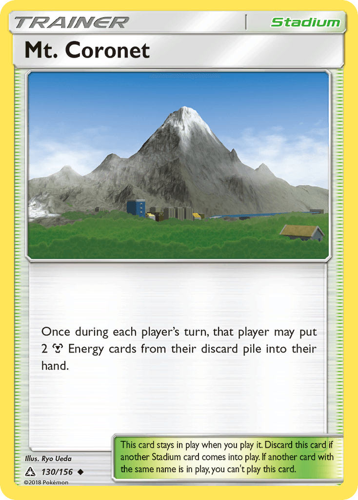 Carta Pokémon Mt. Coronet 130