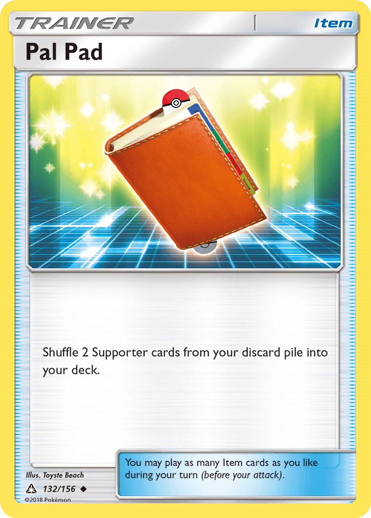 Carta Pokémon Pal Pad 132