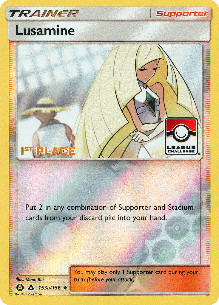 Carta Pokémon Lusamine 153a