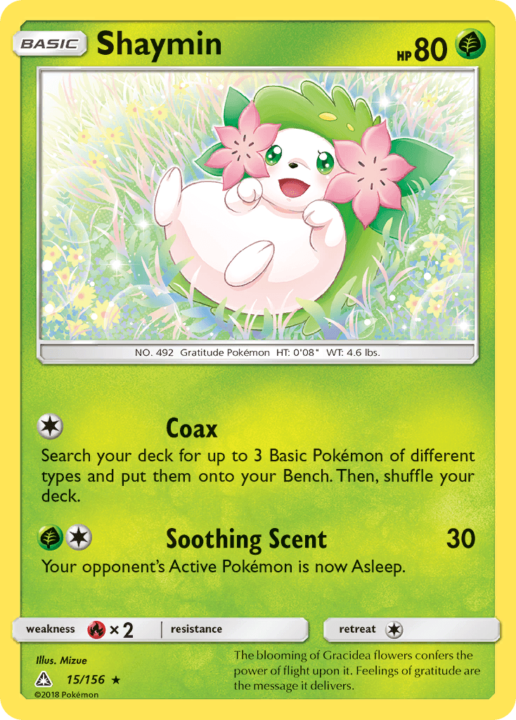 Carta Pokémon Shaymin 15