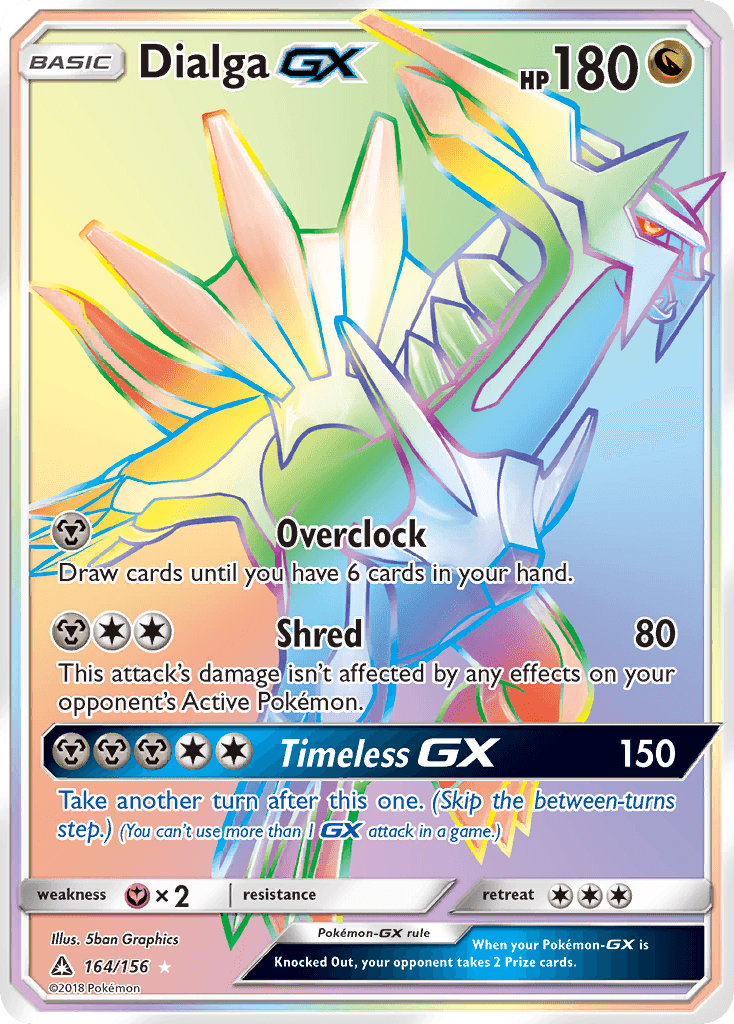 Carta Pokémon Dialga-GX