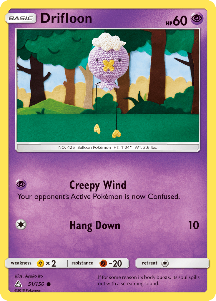 Carta Pokémon Drifloon