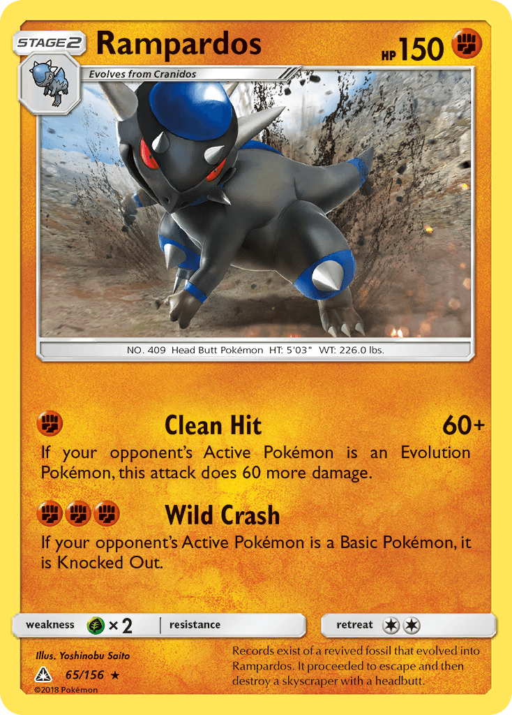 Carta Pokémon Rampardos 65