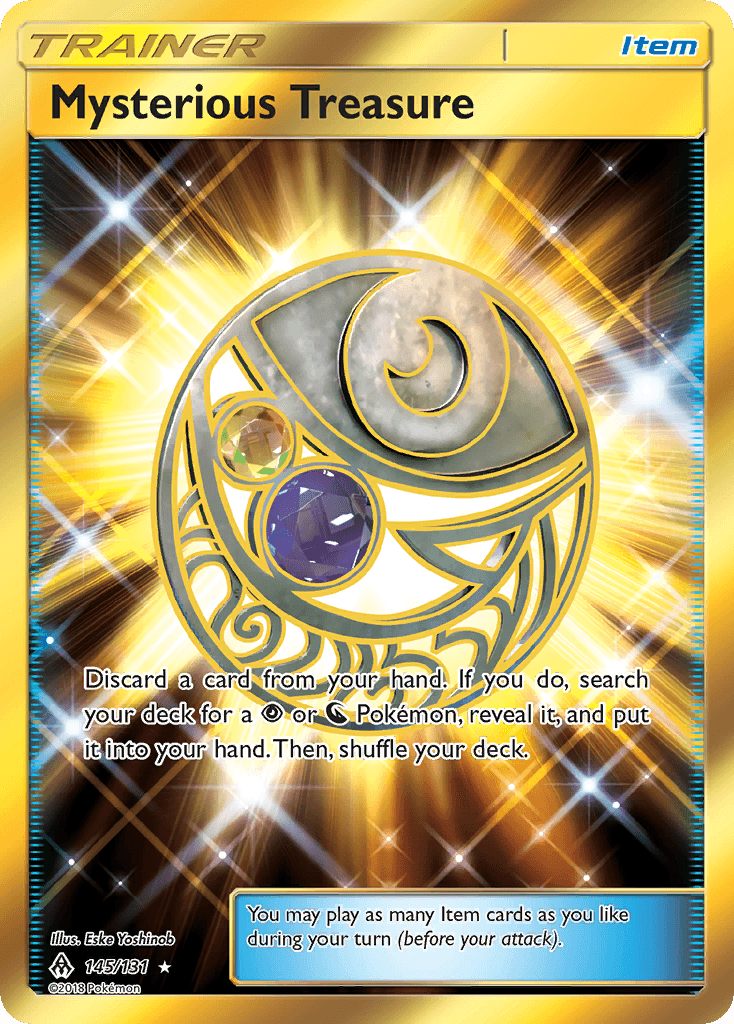 Carta Pokémon Mysterious Treasure 145 de Forbidden Light