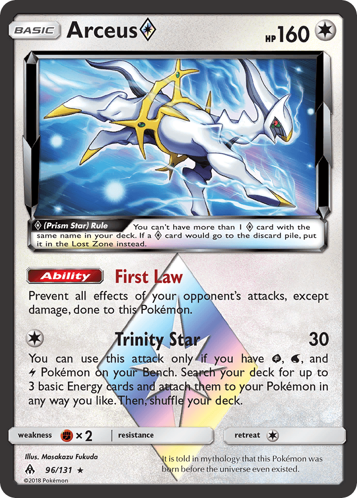Carta Pokémon Arceus ◇