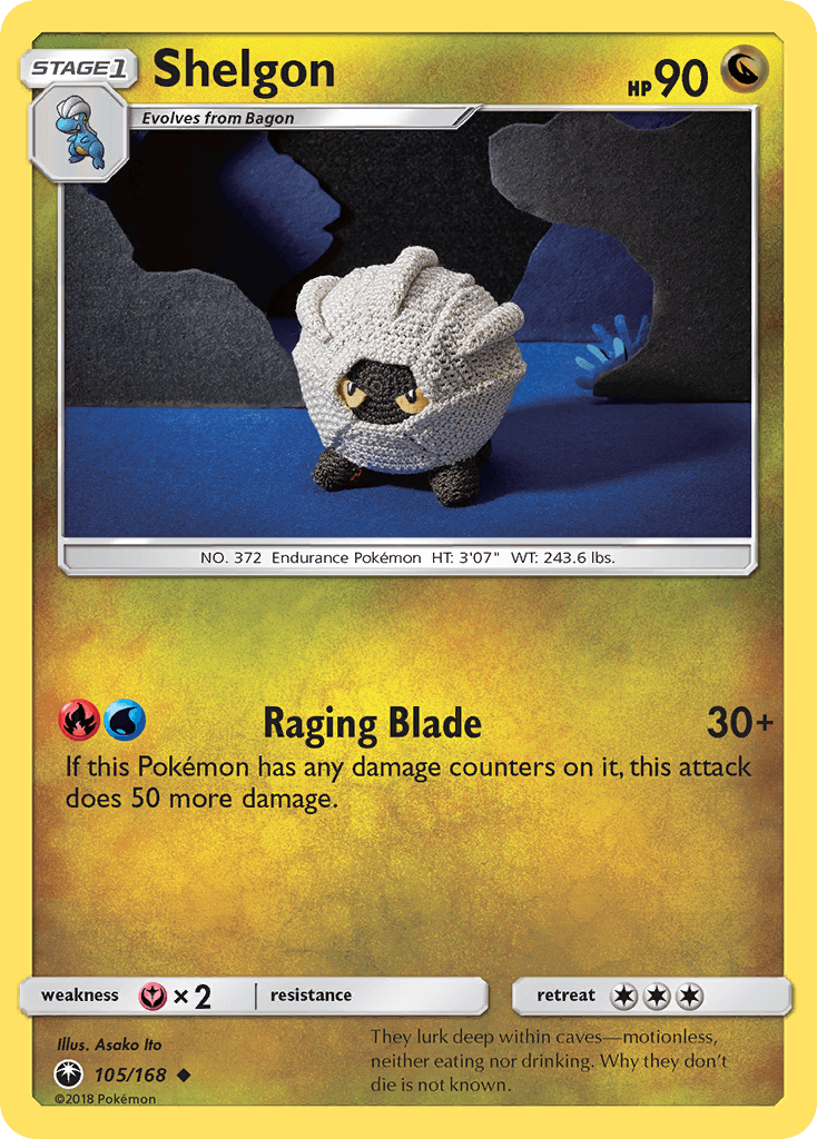 Carta Pokémon Shelgon 105