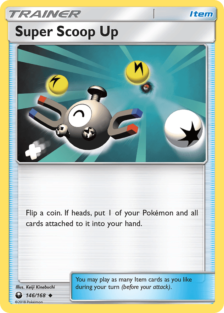 Carta Pokémon Super Scoop Up 146
