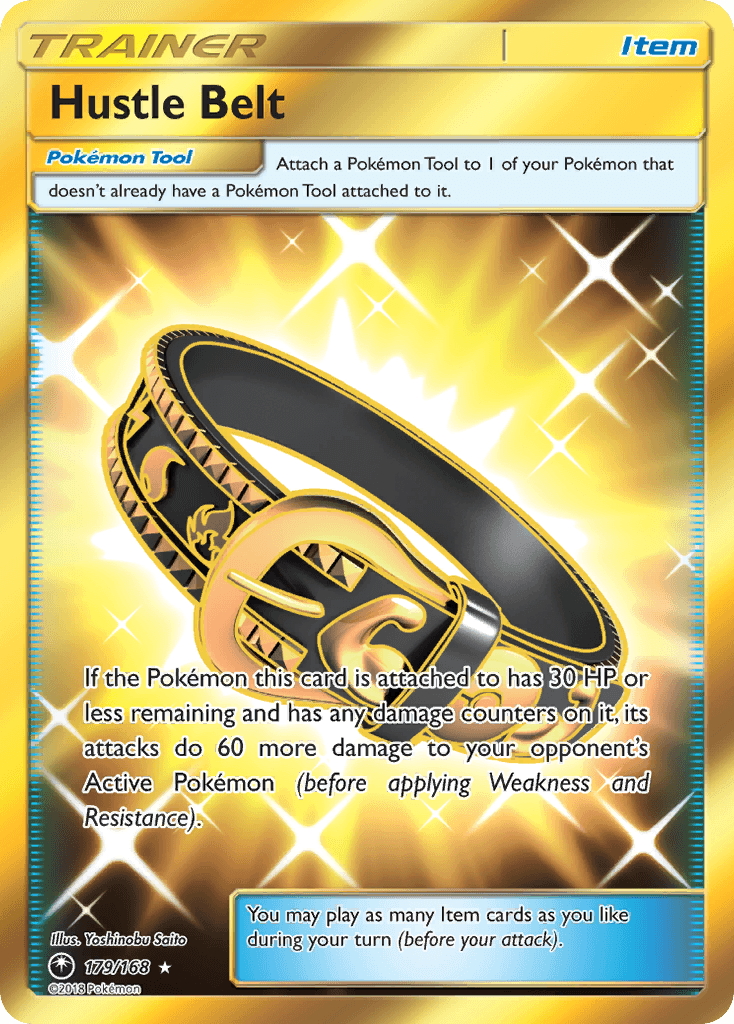 Carta Pokémon Hustle Belt 179