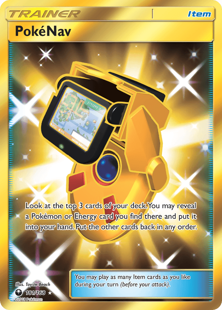 Carta Pokémon PokéNav 181