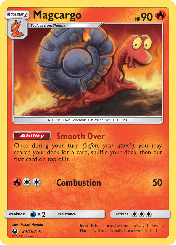 Carta Pokémon Magcargo 24