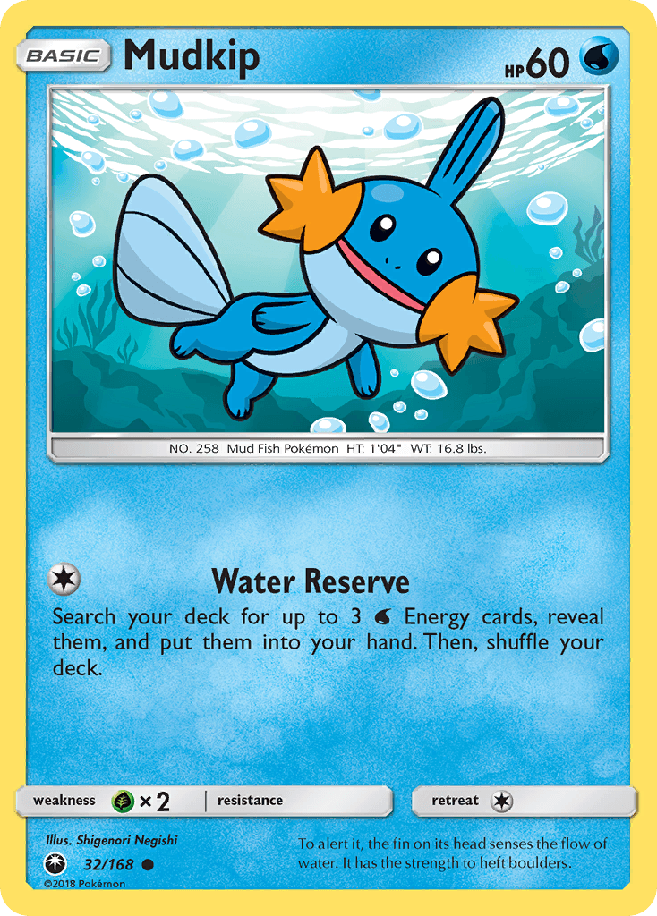 Carta Pokémon Mudkip