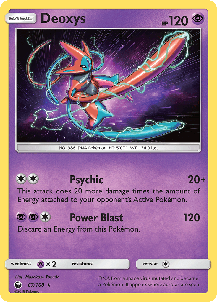 Carta Pokémon Deoxys
