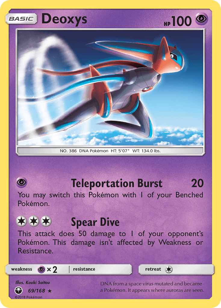 Carta Pokémon Deoxys