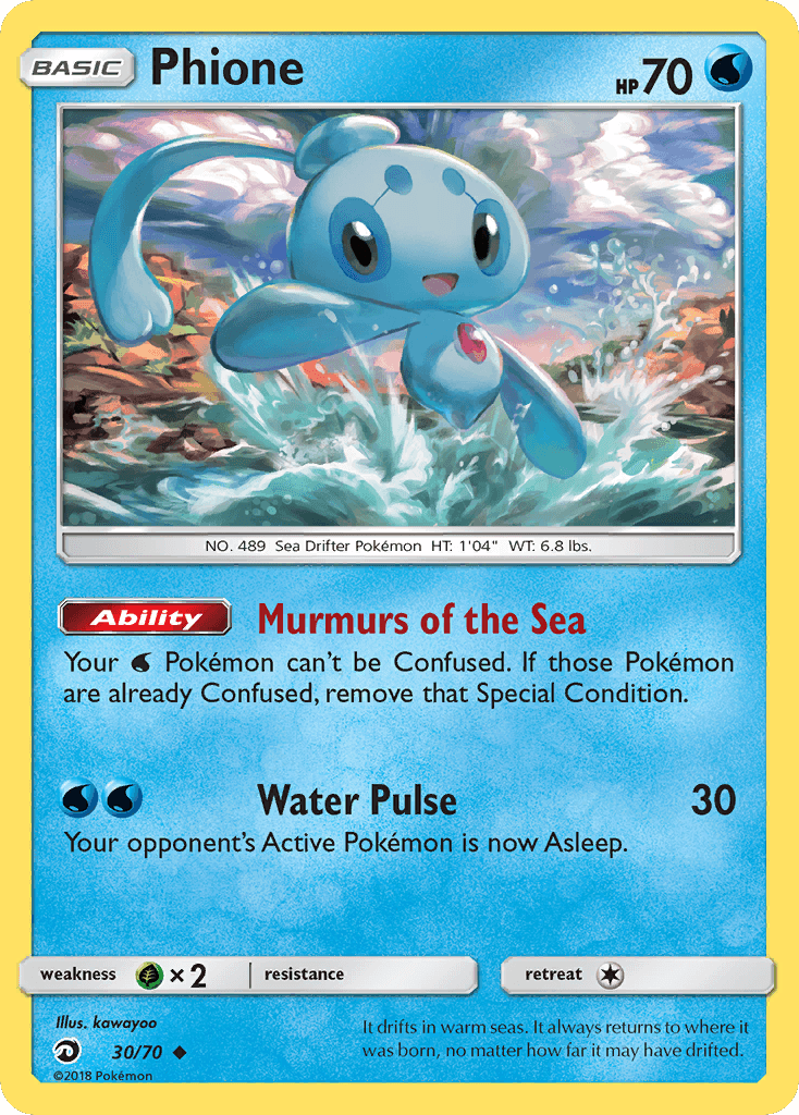 Carta Pokémon Phione 30