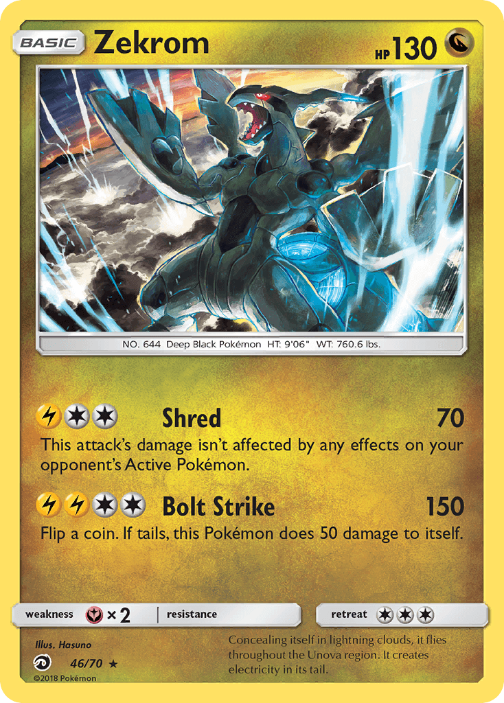 Carta Pokémon Zekrom