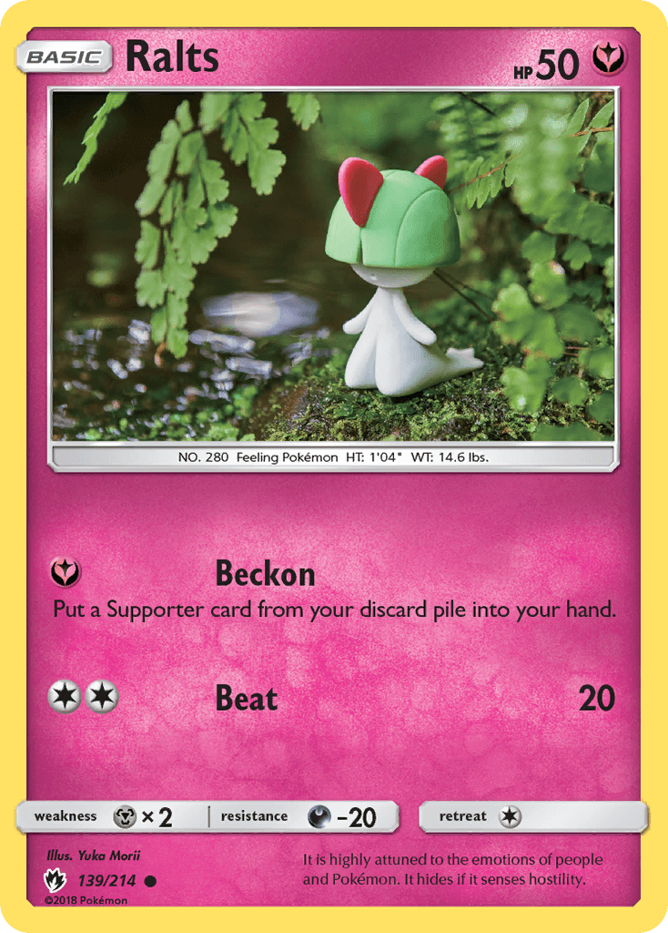 Carta Pokémon Ralts