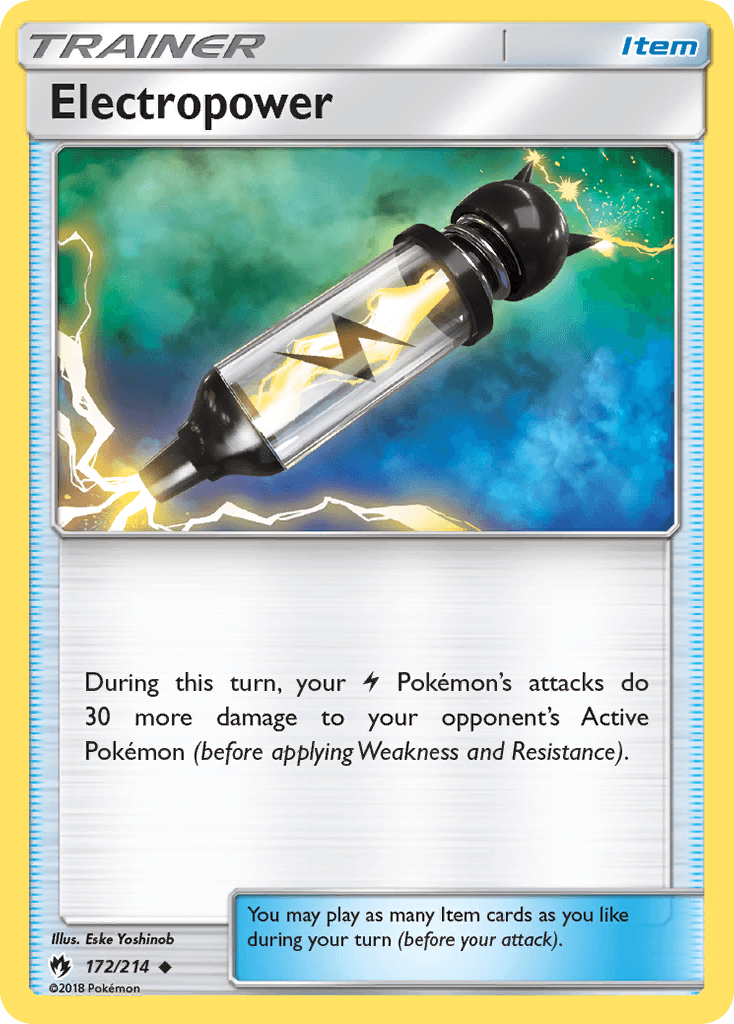 Carta Pokémon Electropower 172