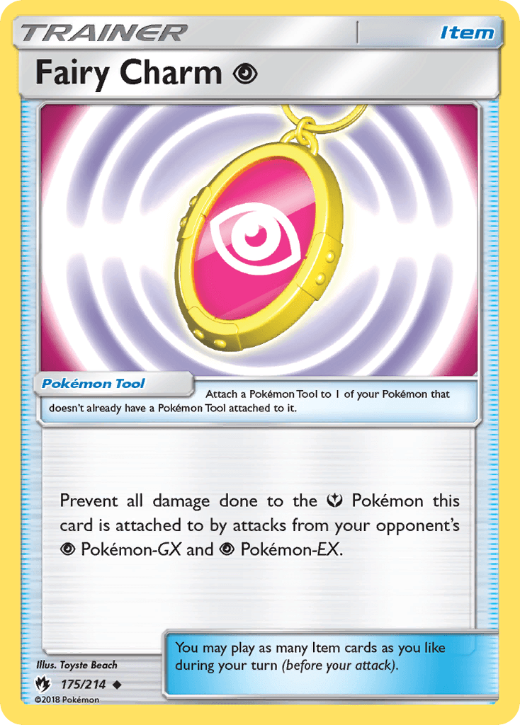Carta Pokémon Fairy Charm Psychic 175