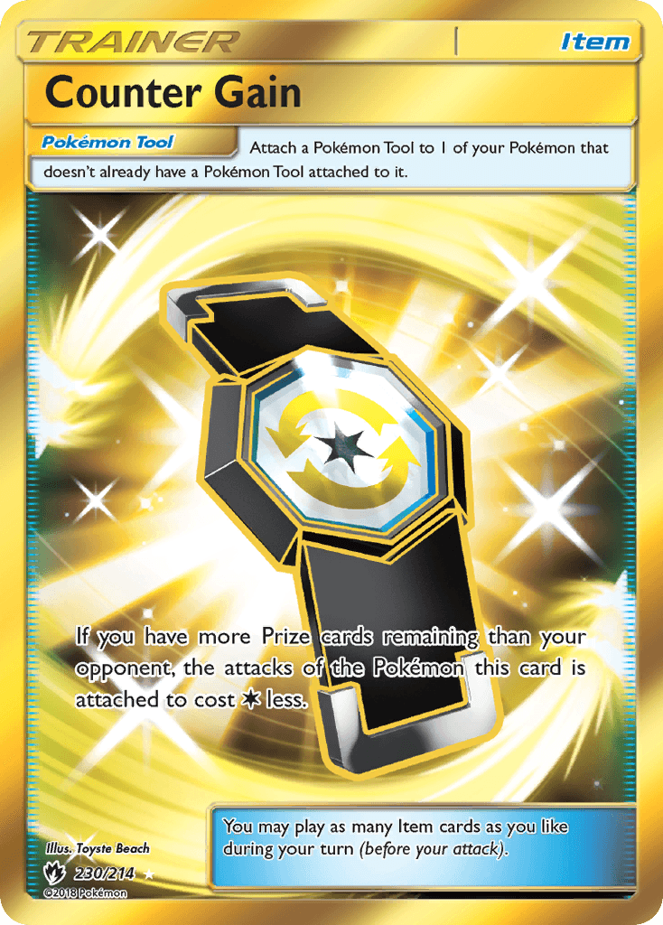 Carta Pokémon Counter Gain 230