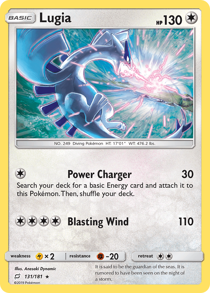 Carta Pokémon Lugia 131
