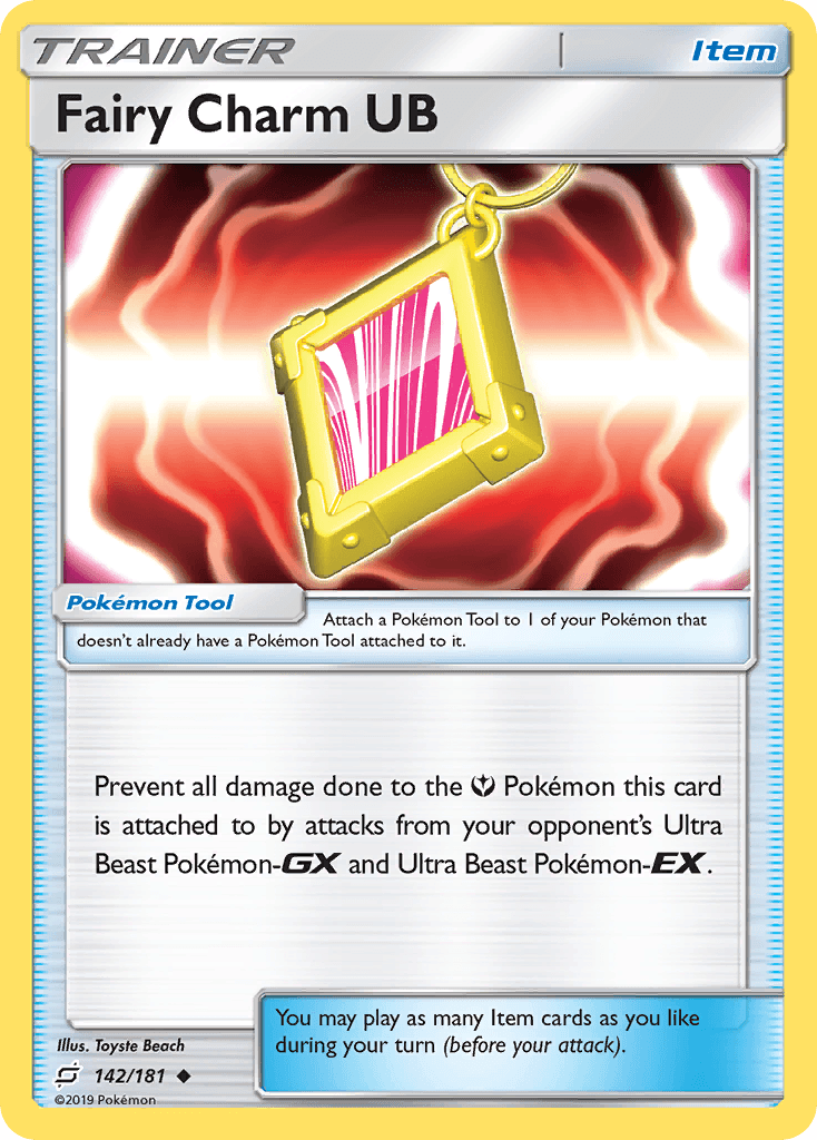 Carta Pokémon Fairy Charm UB 142