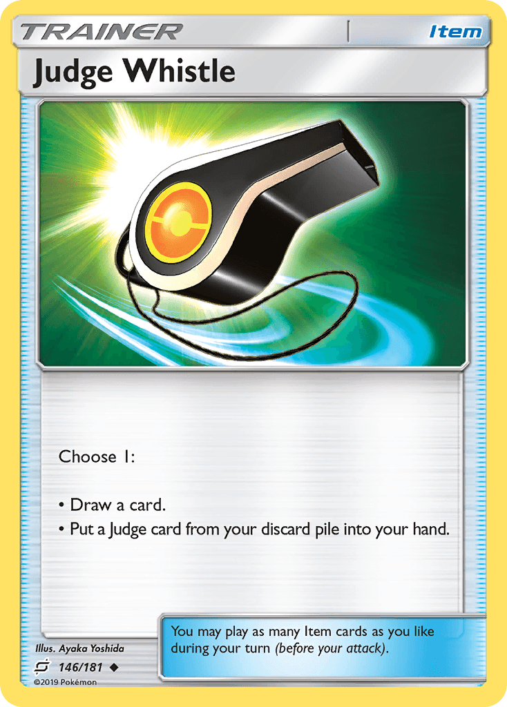 Carta Pokémon Judge Whistle 146