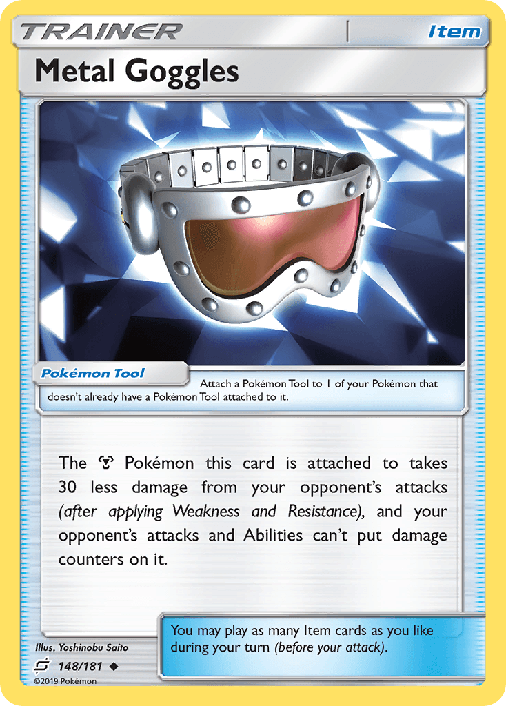 Carta Pokémon Metal Goggles 148