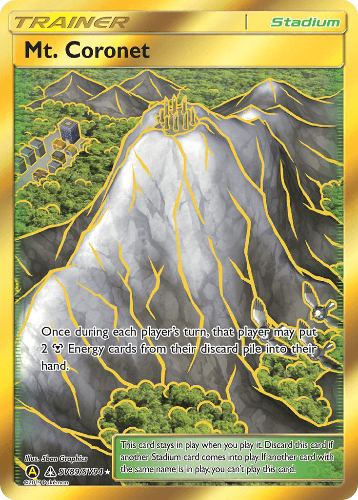Carta Pokémon Mt. Coronet SV89