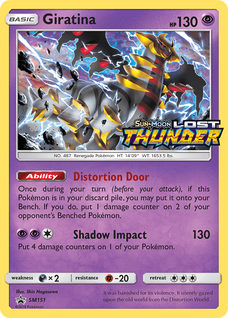 Carta Pokémon Giratina SM151