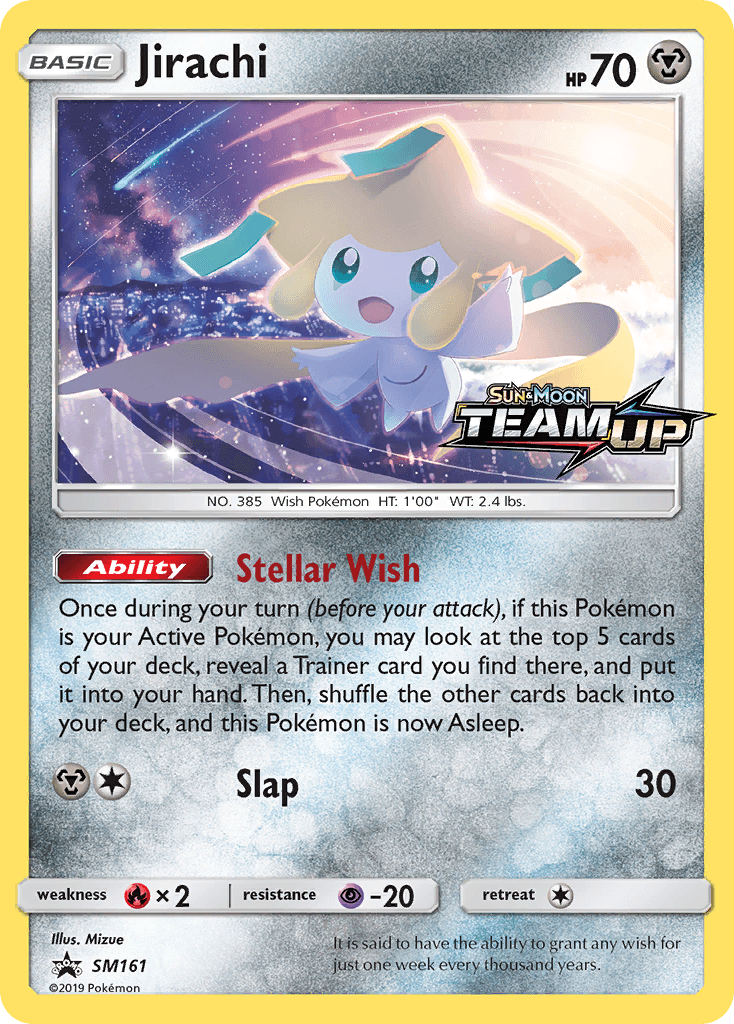 Carta Pokémon Jirachi SM161