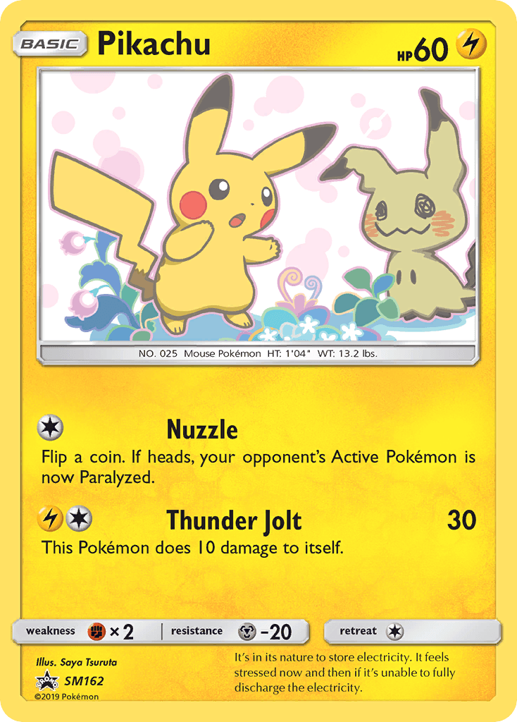 Carta Pokémon Pikachu