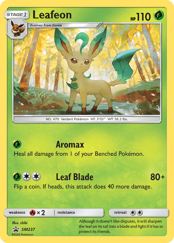 Carta Pokémon Leafeon SM237