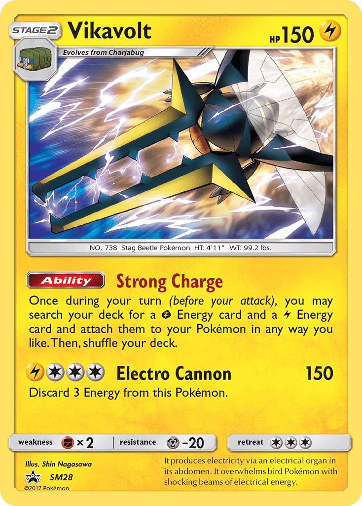 Carta Pokémon Vikavolt