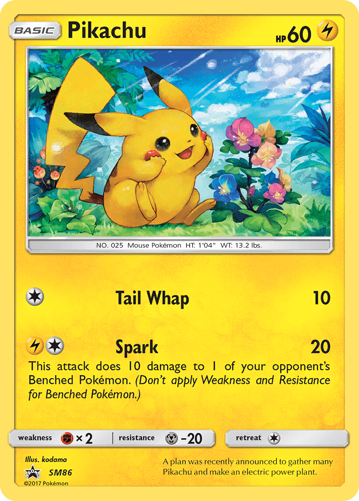 Carta Pokémon Pikachu