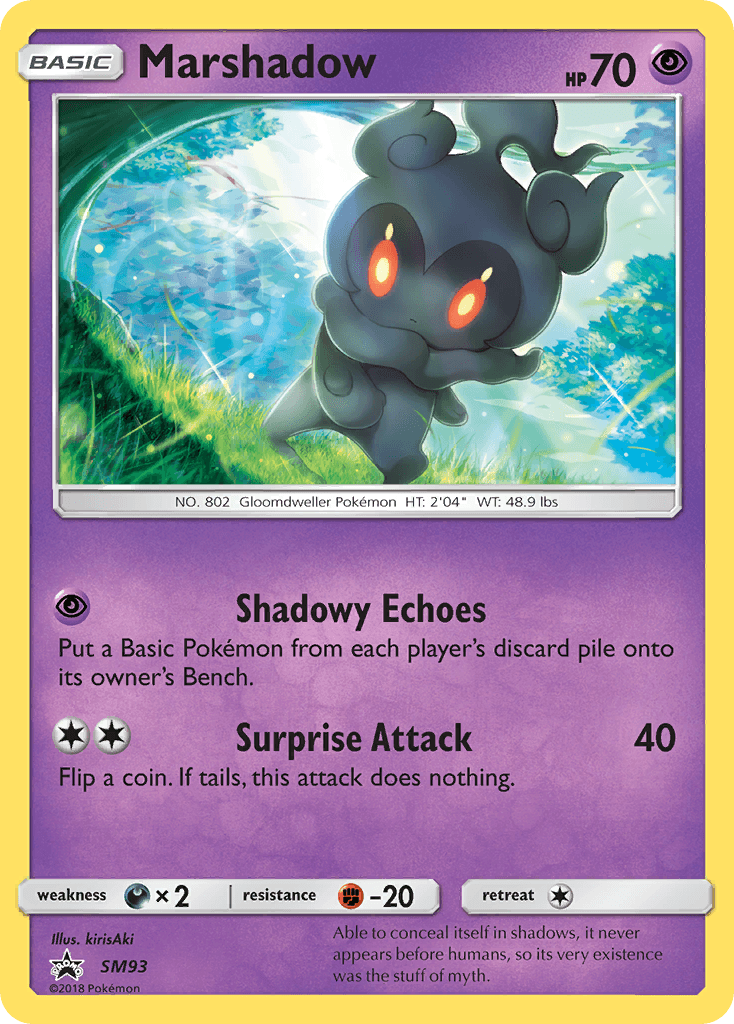 Carta Pokémon Marshadow SM93