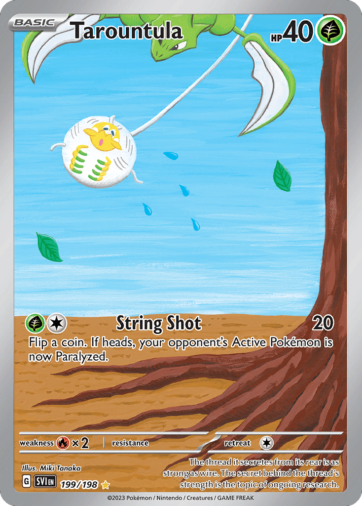 Carta Pokémon Tarountula