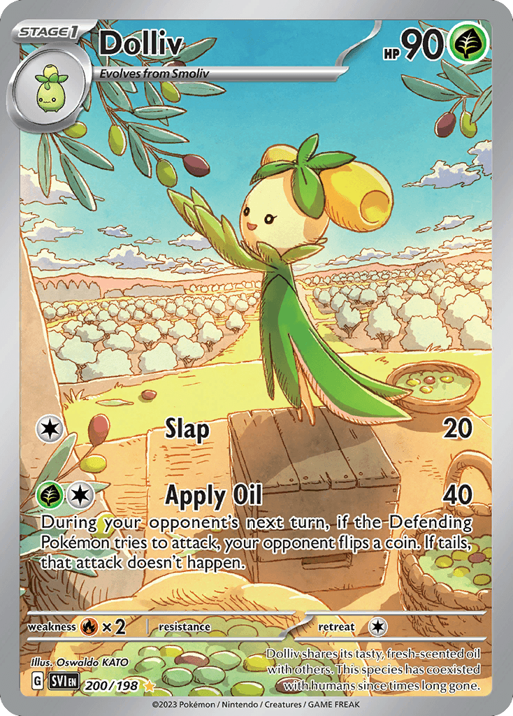Carta Pokémon Dolliv 200
