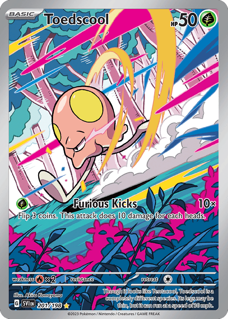 Carta Pokémon Toedscool