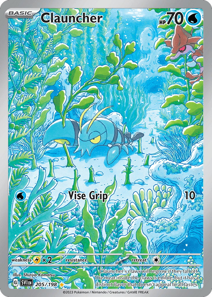 Carta Pokémon Clauncher 205