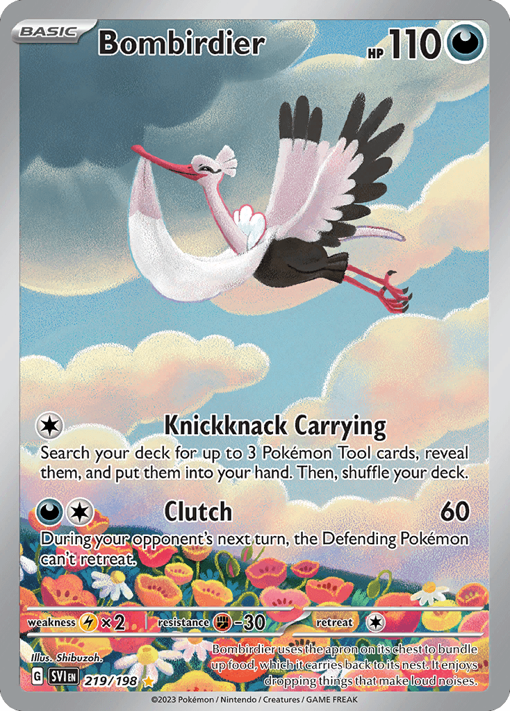 Carta Pokémon Bombirdier 219
