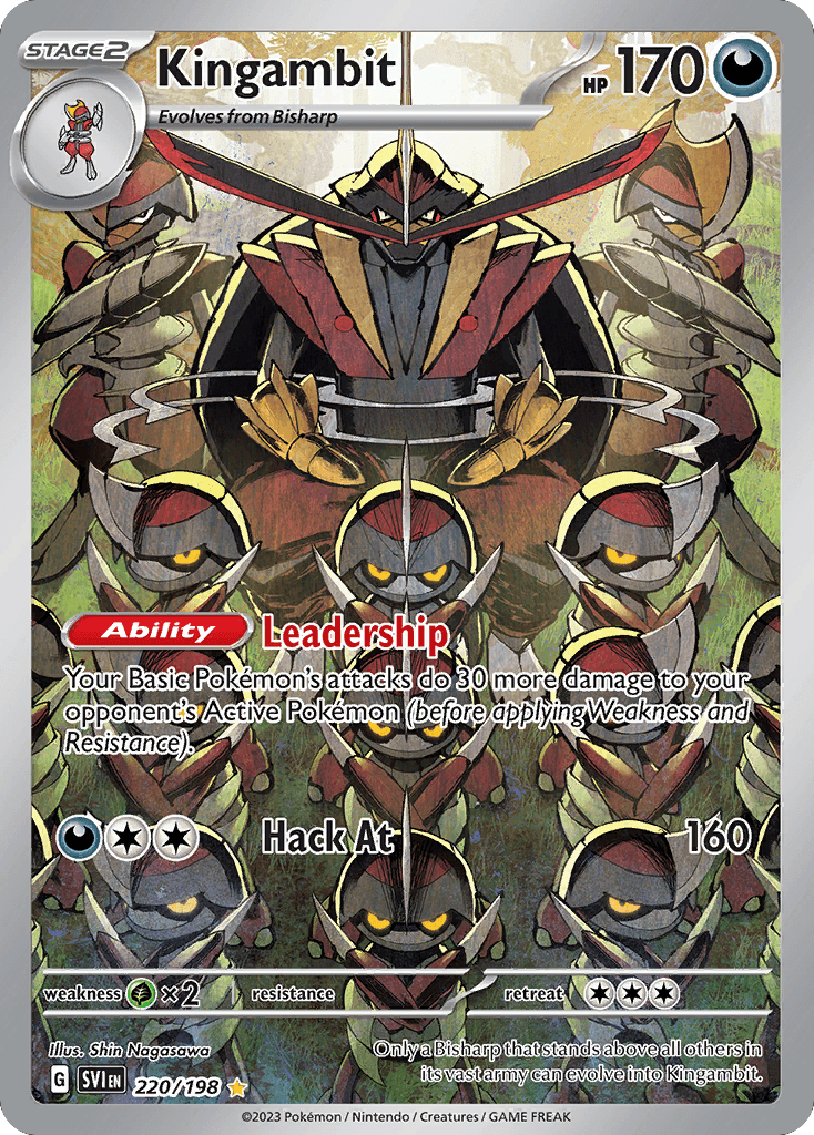 Carta Pokémon Kingambit