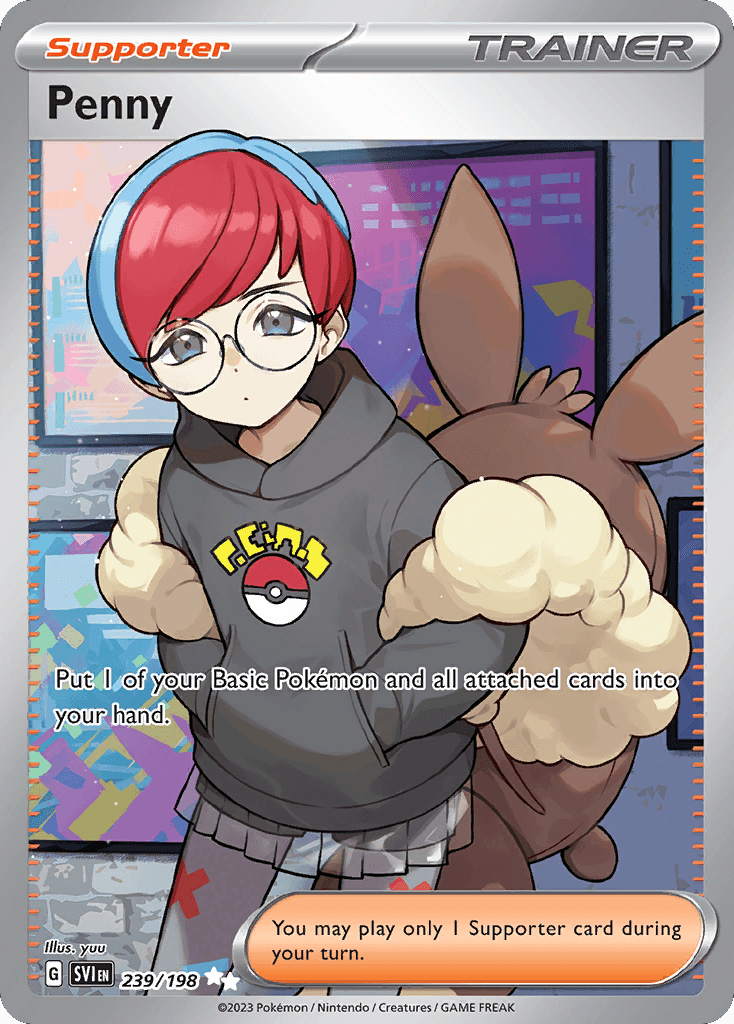 Carta Pokémon Penny 239