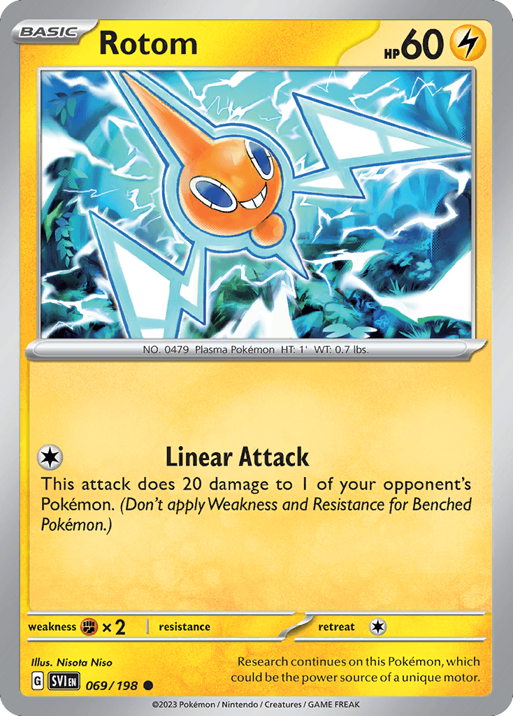 Carta Pokémon Rotom