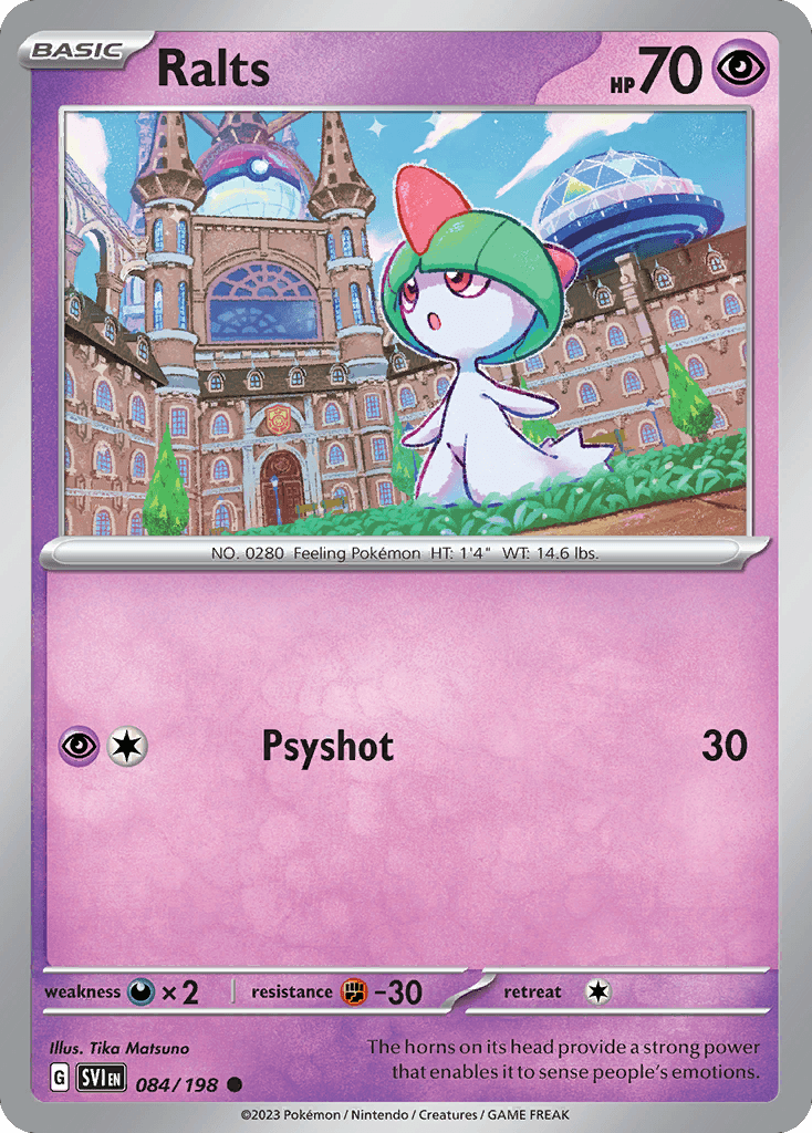 Carta Pokémon Ralts