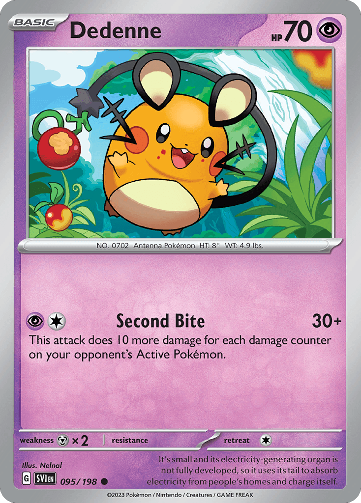 Carta Pokémon Dedenne 95